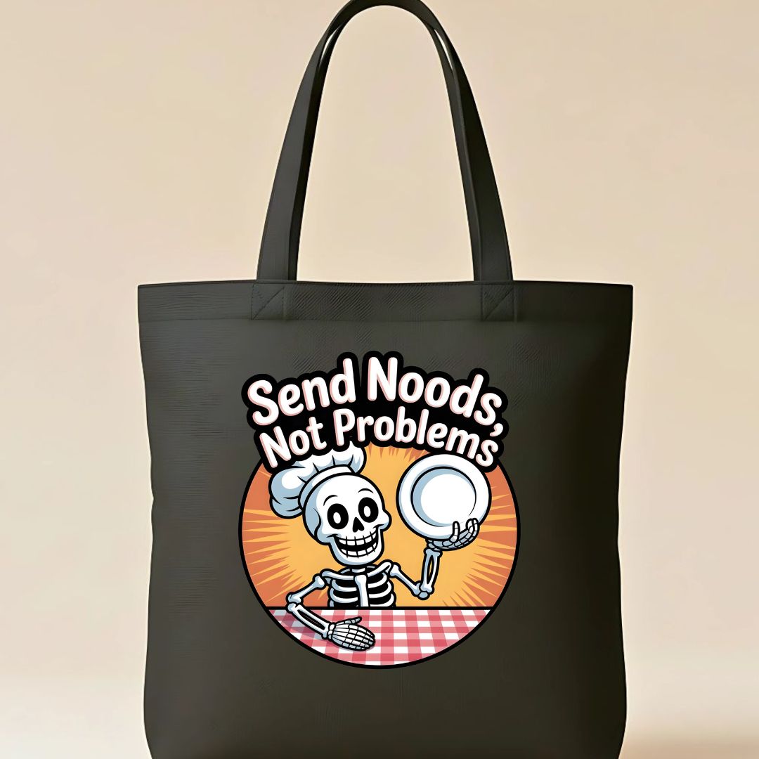 Send Noods Meme Tote Bag Dark Humor