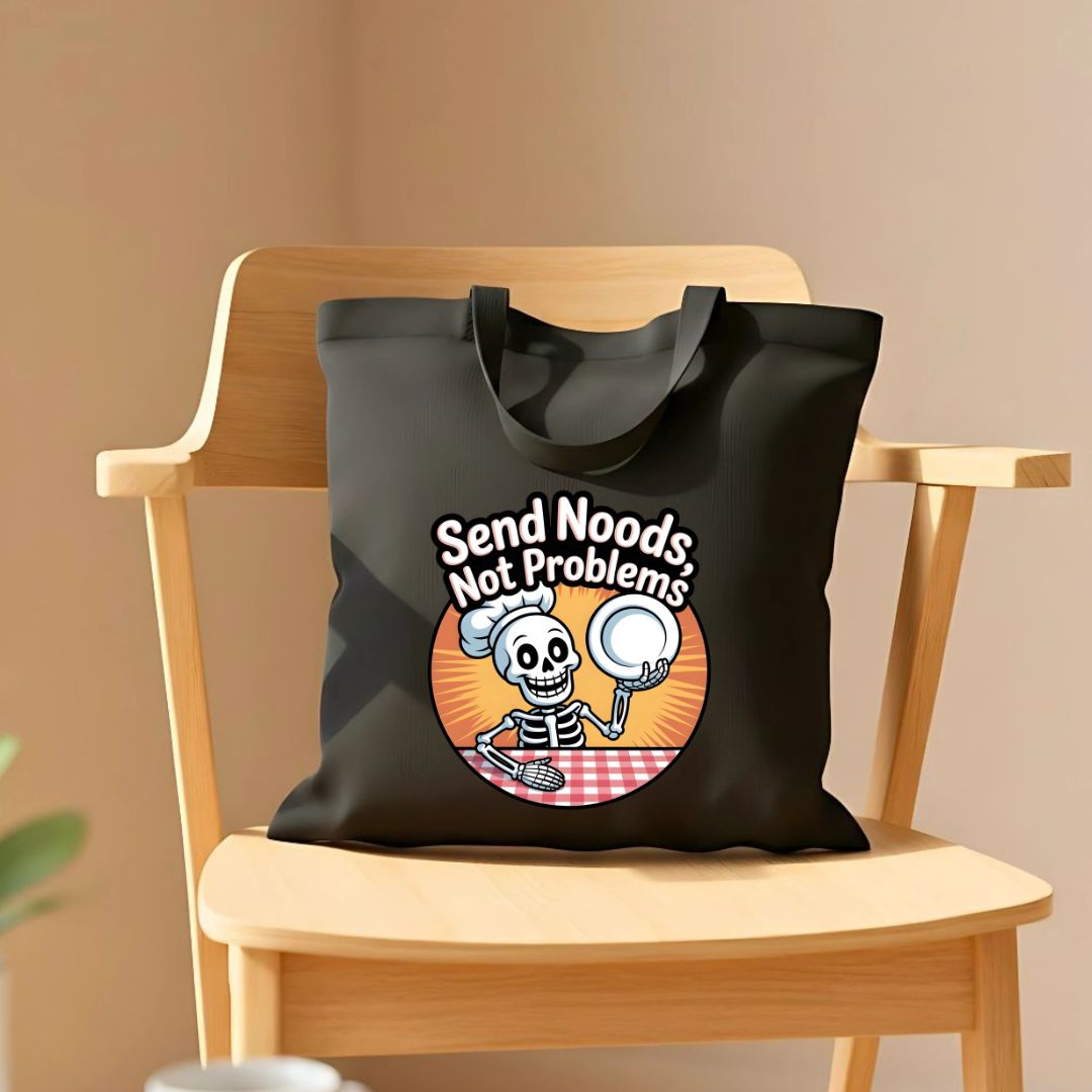 Send Noods Meme Tote Bag Dark Humor