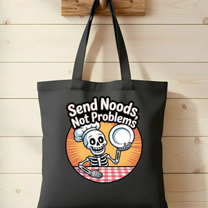 Send Noods Meme Tote Bag Dark Humor