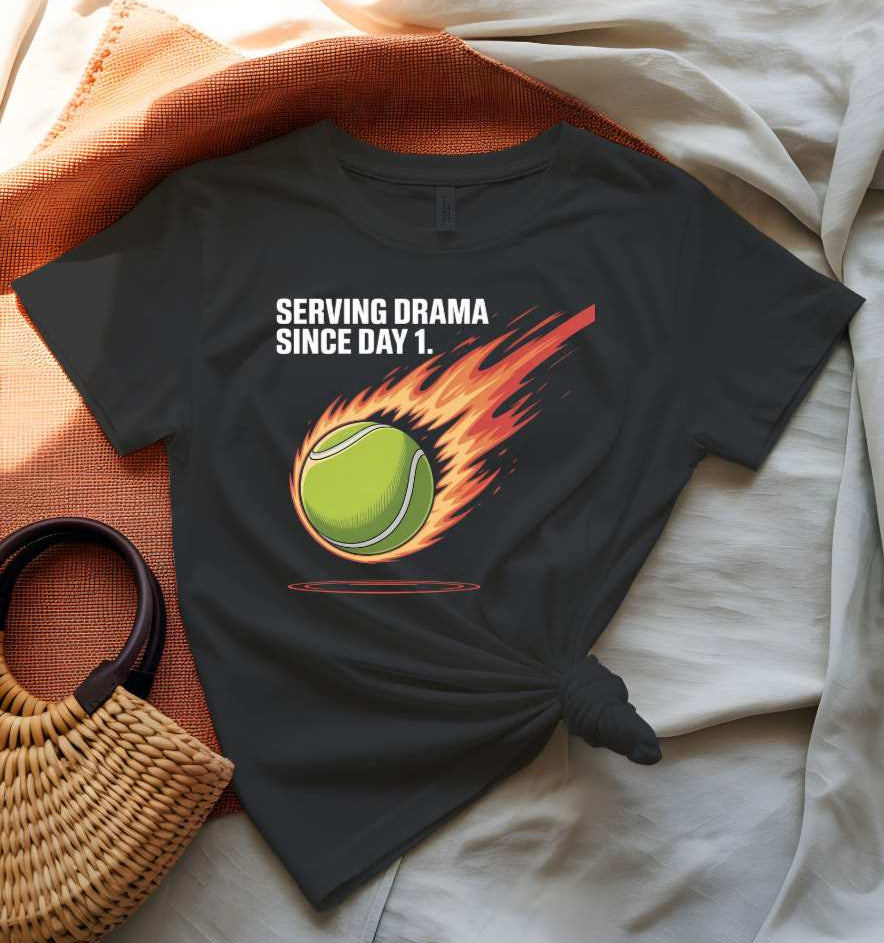 Serving Drama Since Day 1 Funny Meme T-Shirt by Memez Store
