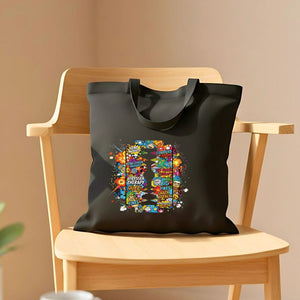Sharp Edge Tote Bag with minimalist geometric design