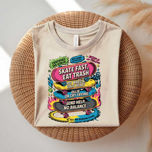 Skate Meme Funny T-Shirt