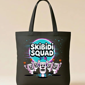 Skibidi Squad Meme Tote Bag by Memez Store