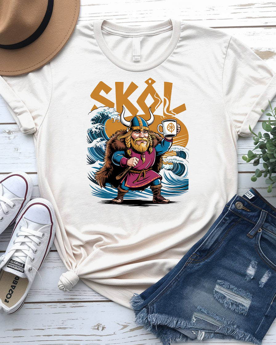 Skol Parody Tee – Viking Toast Meme Shirt | Memez Store