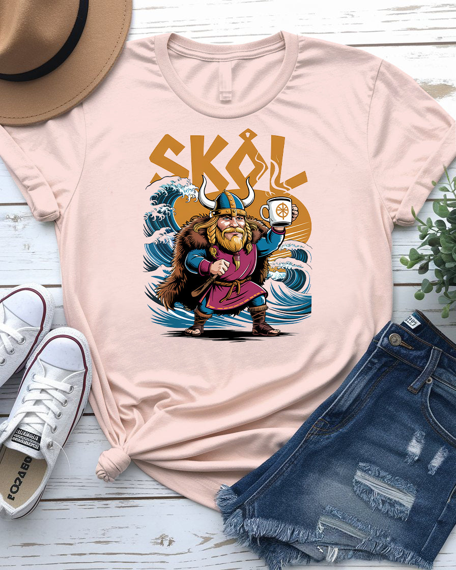 Skol Parody Tee – Viking Toast Meme Shirt | Memez Store