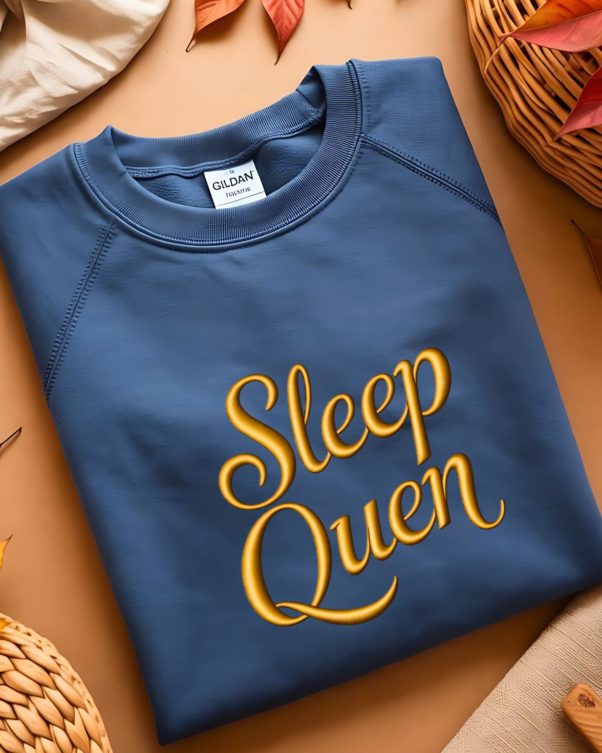 Sleep Queen embroidered sweatshirt Memez Store