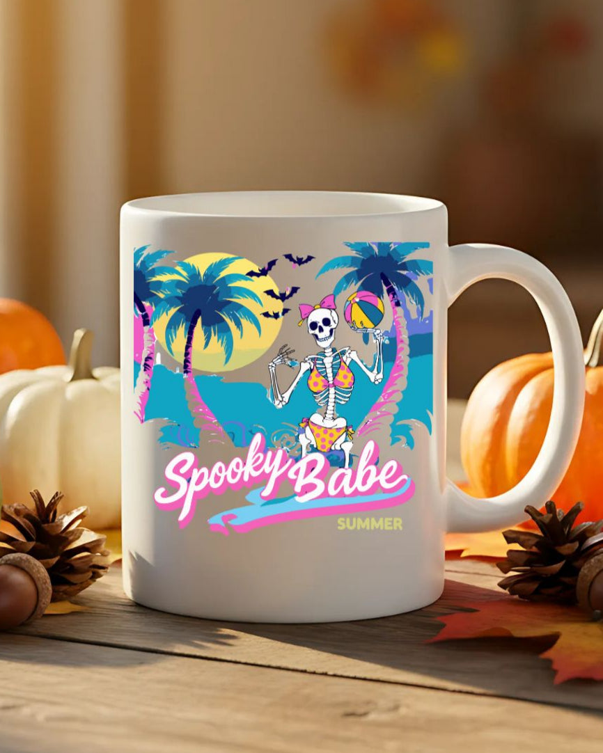 Cute spooky babe ceramic mug 11oz 15oz sizes”
