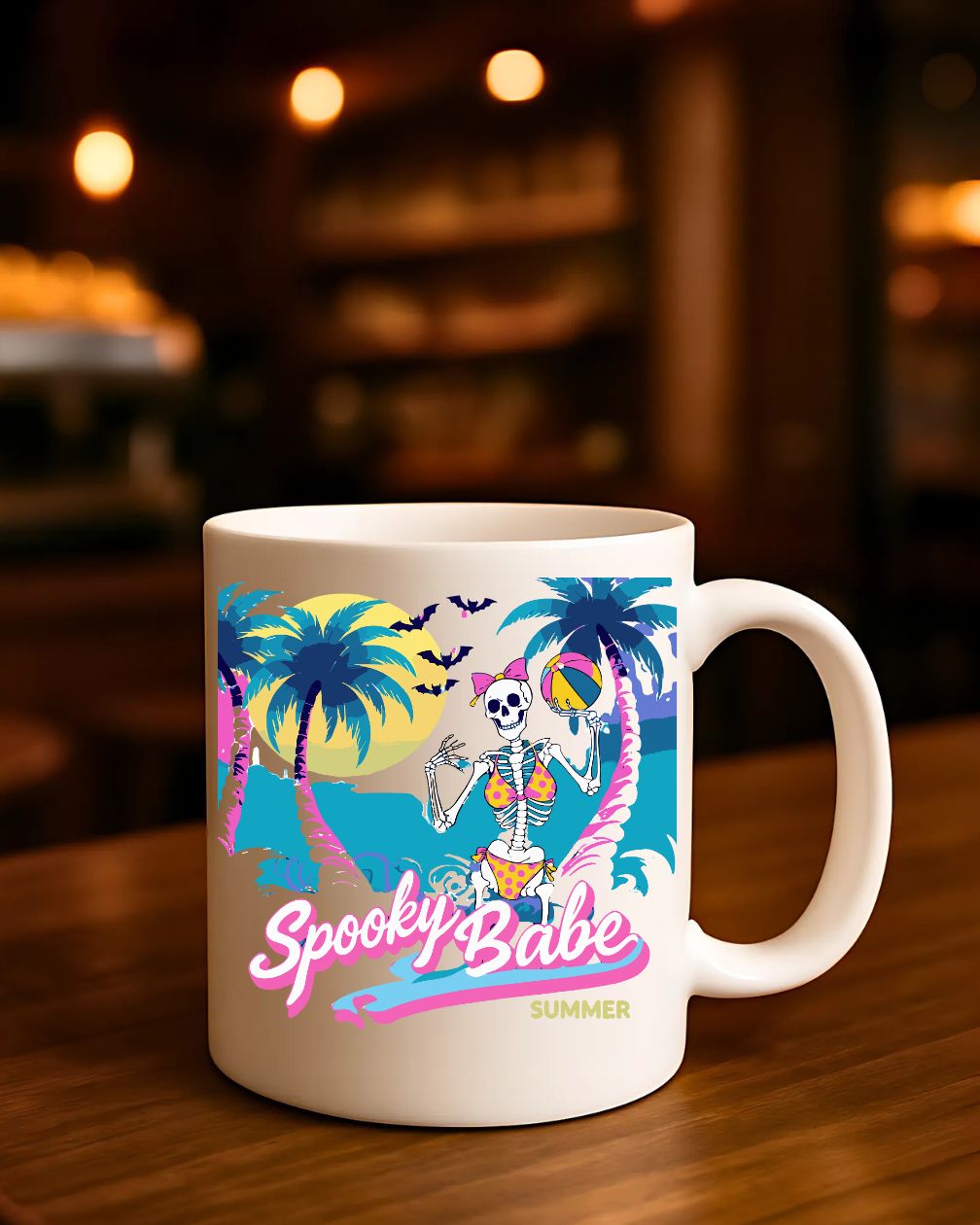 Cute spooky babe ceramic mug 11oz 15oz sizes”