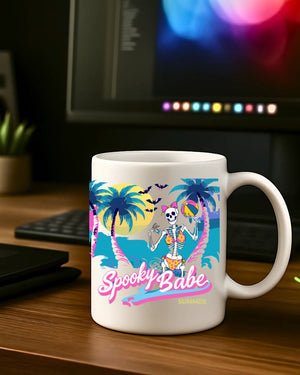 Cute spooky babe ceramic mug 11oz 15oz sizes”