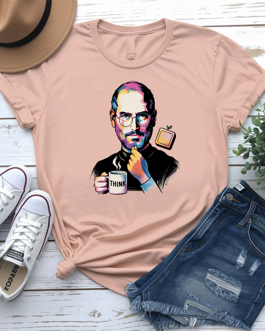 Steve Jobs Parody Tee – Funny Tech Meme Shirt | Memez Store