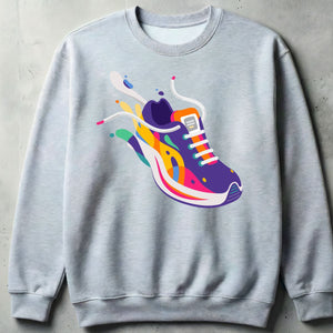 Urban athletic crewneck sweatshirt unisex streetwear