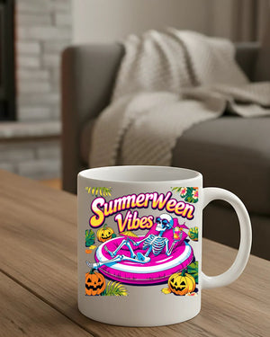 Summerween Vibes Mug funny Halloween in summer coffee cup”