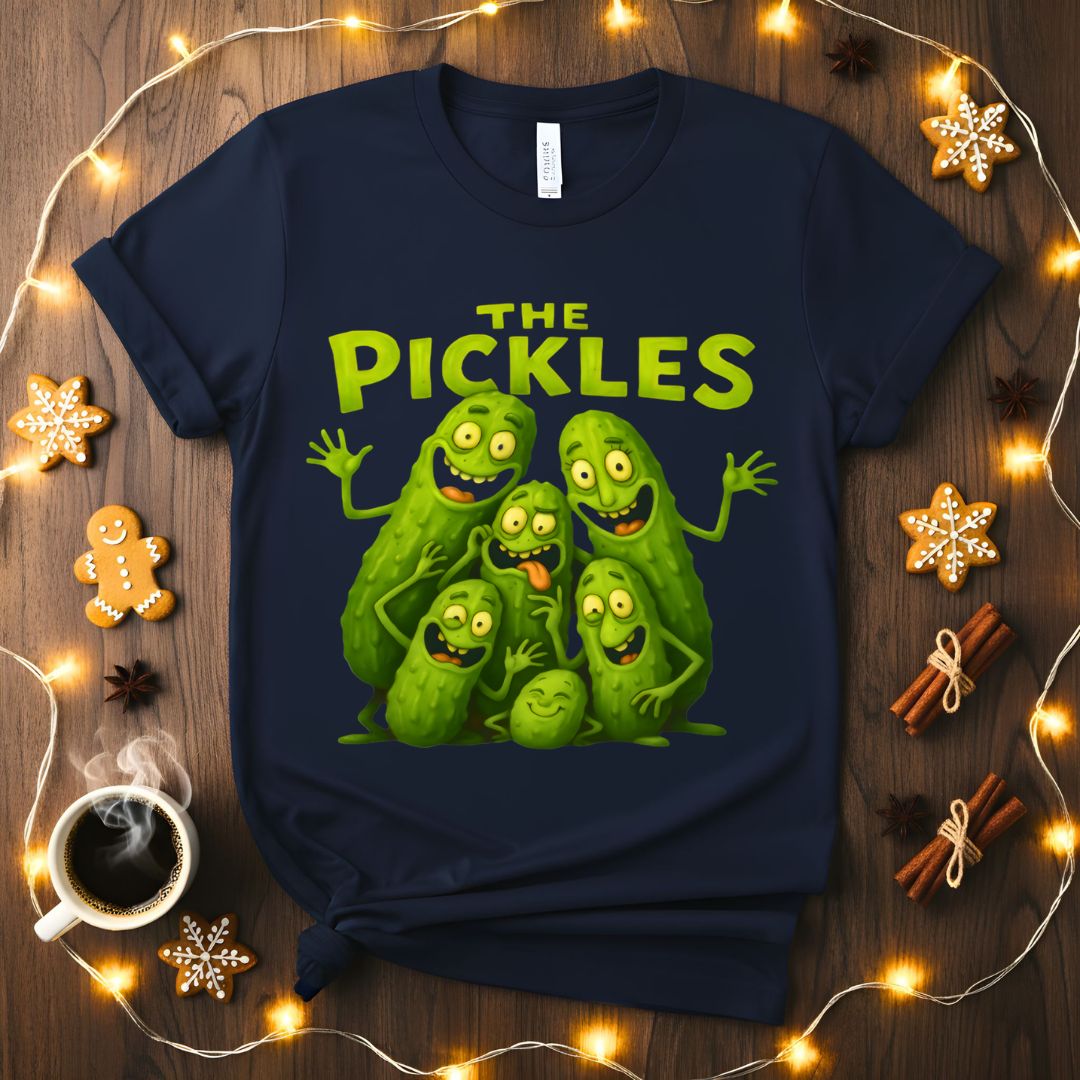 The Pickles Meme Funny T-Shirt with bold text design