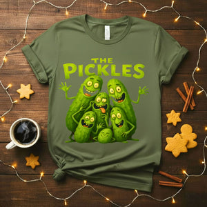 The Pickles Meme Funny T-Shirt with bold text design