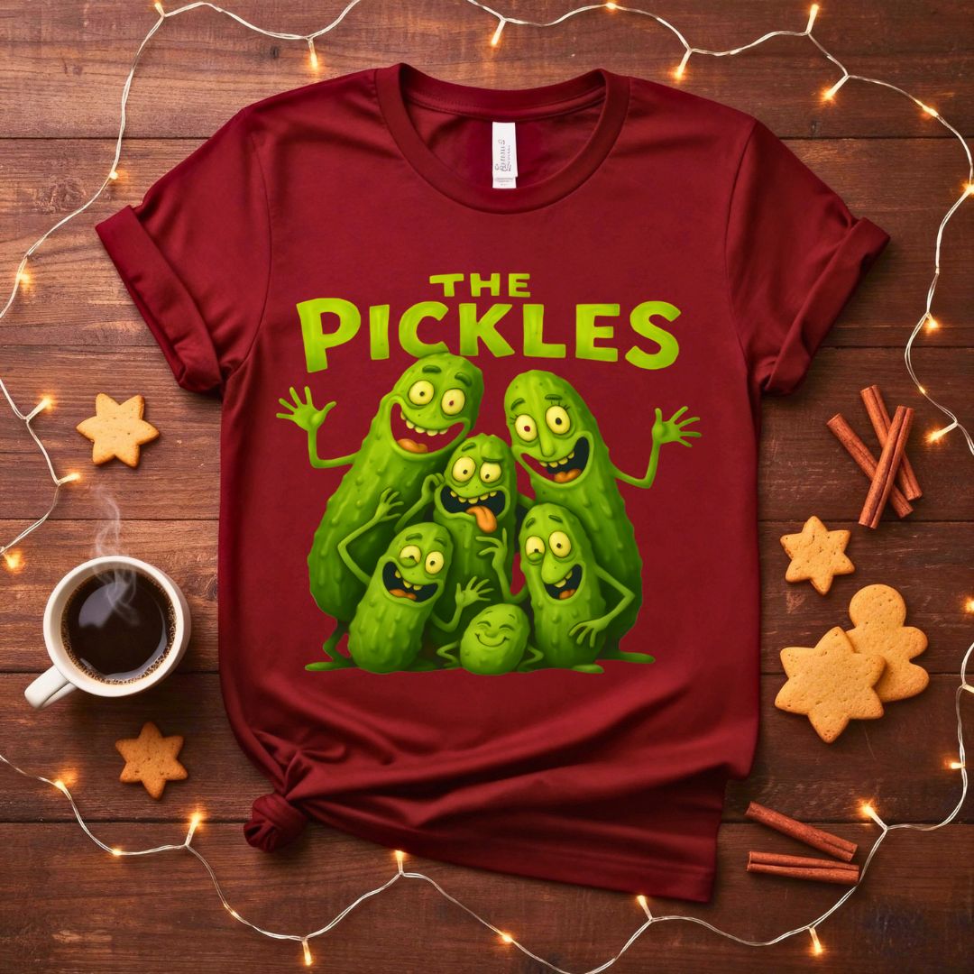 The Pickles Meme Funny T-Shirt with bold text design