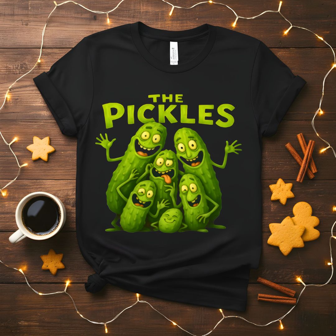 The Pickles Meme Funny T-Shirt with bold text design