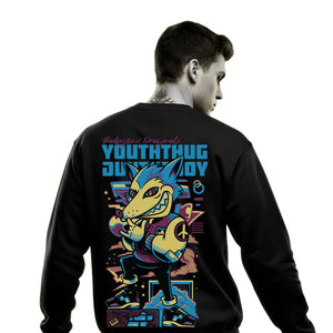 Youth Thug streetwear crewneck sweatshirt urban hip hop style