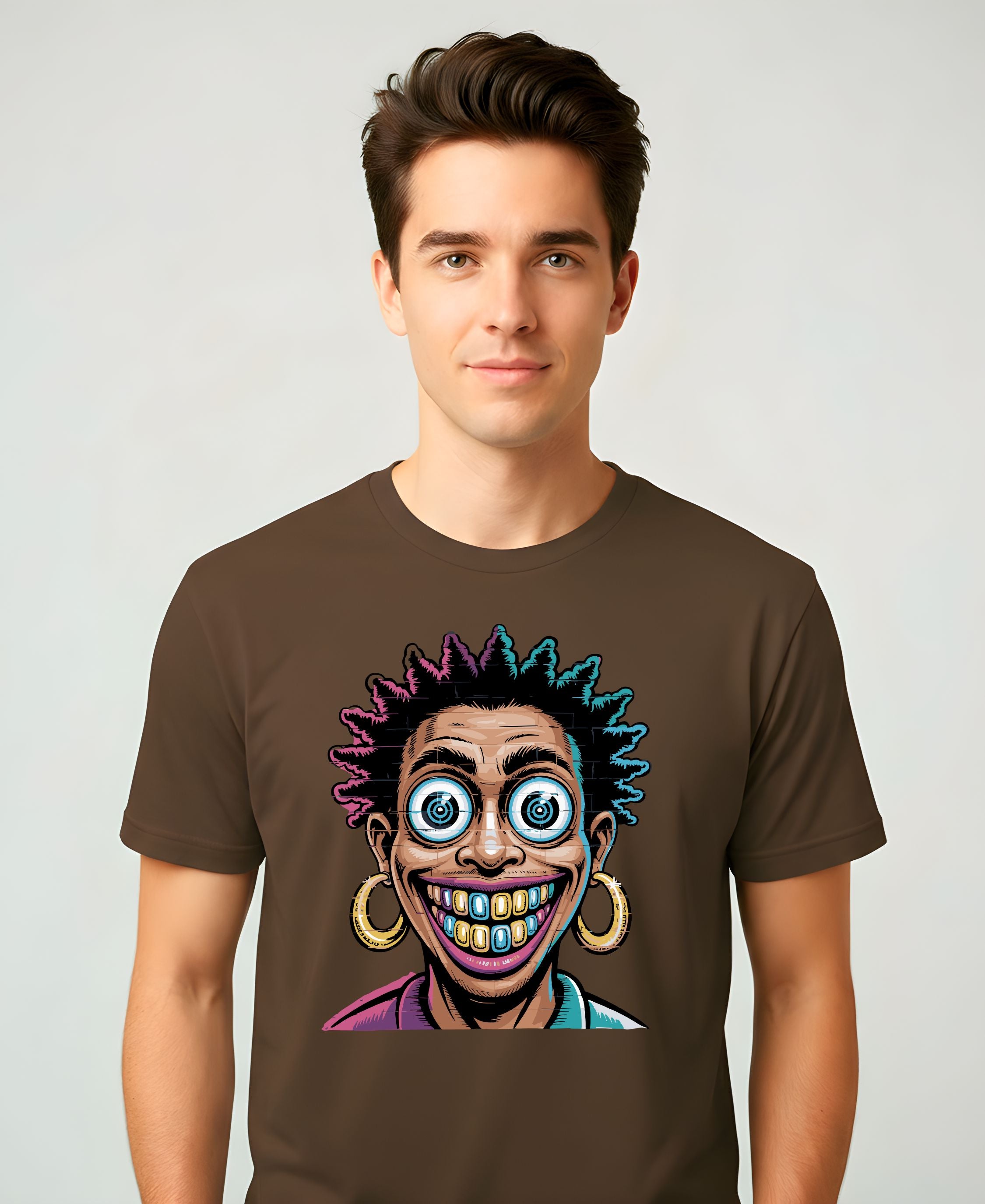 funny wall face meme t-shirt, relatable expression graphic tee, meme funny face shirt, sarcastic humor t-shirt for meme lovers, wall stare funny meme tee