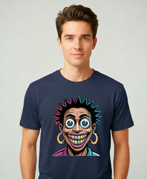 funny wall face meme t-shirt, relatable expression graphic tee, meme funny face shirt, sarcastic humor t-shirt for meme lovers, wall stare funny meme tee
